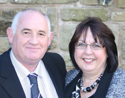 pastors Andy and Tracey Newlove at  family life church thirsk